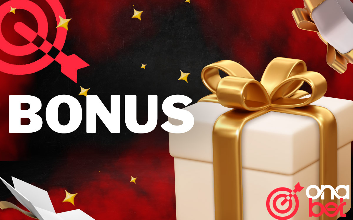 Onabet offers different types of bonuses and promo codes